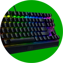 Kompaktiška Žaidimų klaviatūra Razer BlackWidow V3 Tenkeyless, Yellow Switch, US išdėstymas aprašymas - Prekės nuotrauka