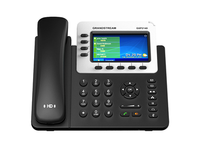 IP telefonas Grandstream GXP2140, juodas aprašymas - Prekės nuotrauka