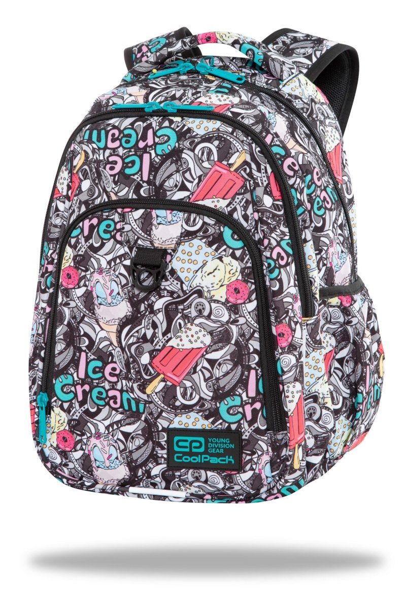 Cool Pack Mokyklinė kuprinė CoolPack Strike L Ice Kreminis aprašymas - Prekės nuotrauka