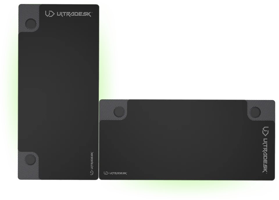 Žaidimų stalas Ultradesk Momentum, 152,5 x 70 cm, juodas aprašymas - Prekės nuotrauka