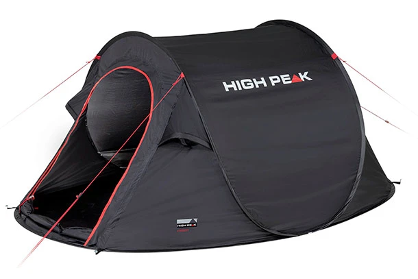 Palapinė High Peak Vision 3, juoda, 10290 aprašymas - Prekės nuotrauka