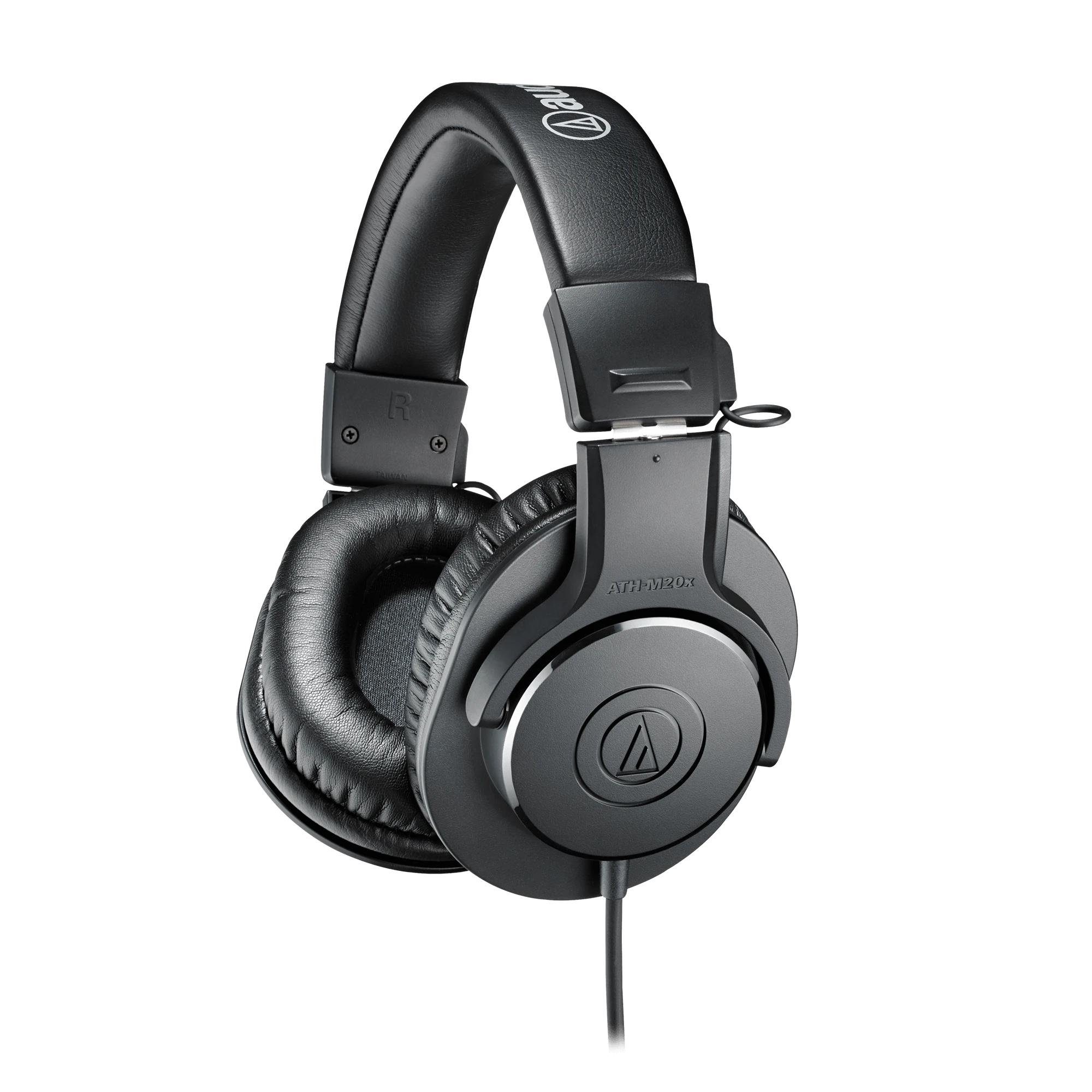 Audio-Technica ATH-M20X profesionalios monitorinės ausinės, Juodos spalvos aprašymas - Prekės nuotrauka