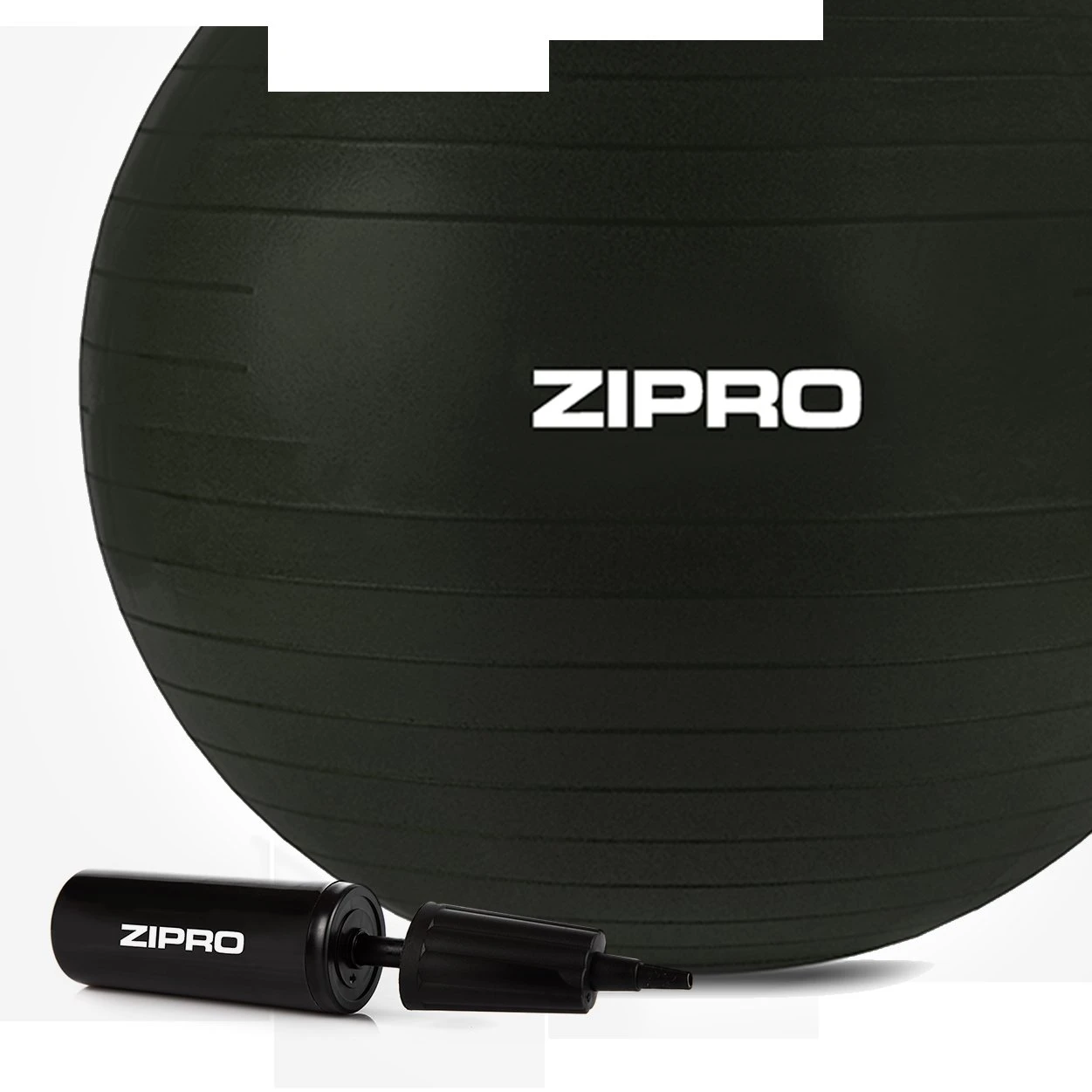 Gimnastikos kamuolys Zipro Anti-Burst 55cm, juodas aprašymas - Prekės nuotrauka