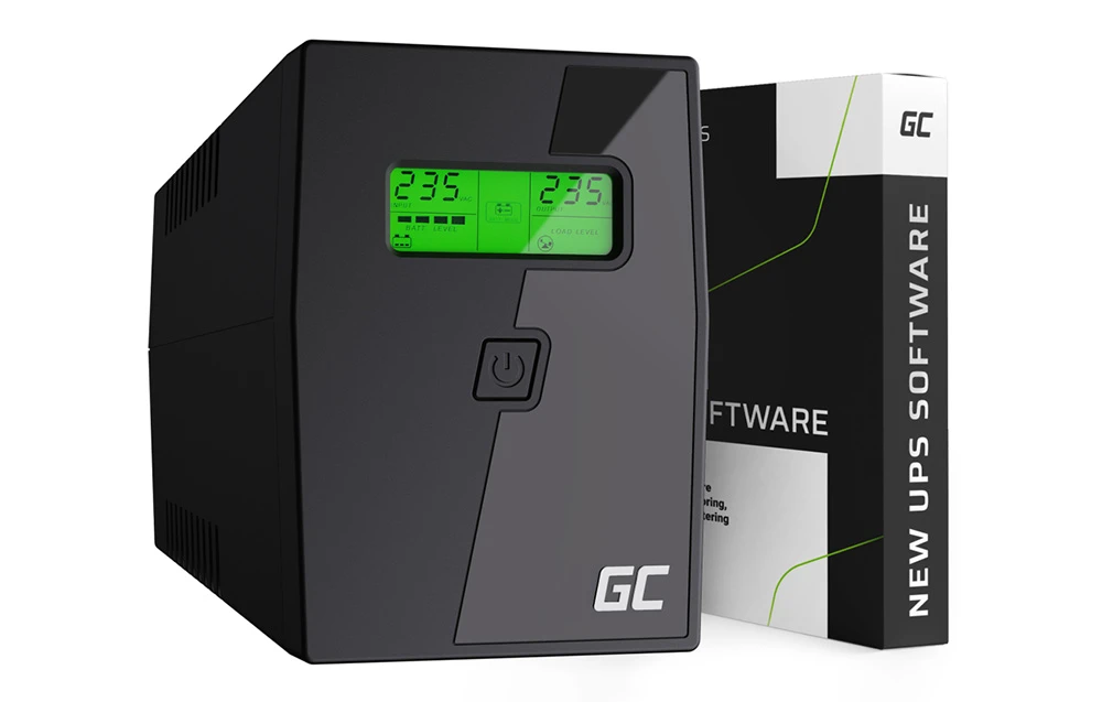 Green Cell Žalias Cell Žalias Cell UPS Power Proof 600VA 360W aprašymas - Prekės nuotrauka Green Cell Žalias Cell Žalias Cell UPS Power Proof 600VA 360W aprašymas - Prekės nuotrauka