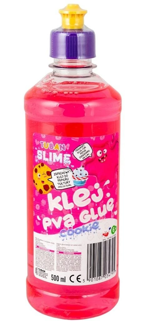 Tuban PVA klijai – Sausainių kvapo rožiniai - 500 ml ( TU3479 ) aprašymas - Prekės nuotrauka