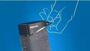 Philips Belaidis garsiakalbis TAS3505/00, Pilkas aprašymas - Prekės nuotrauka
