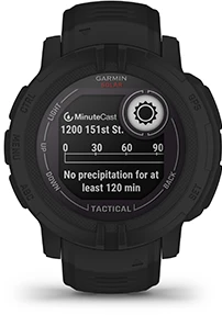 Išmanusis laikrodis Garmin Instinct 2 Solar Tactical Edition, Juodos spalvos aprašymas - Prekės nuotrauka