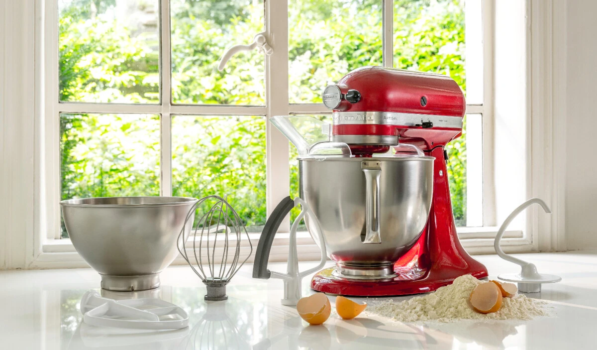 Virtuvinis kombainas KitchenAid 5KSM175PSEER, Raudonos spalvos aprašymas - Prekės nuotrauka