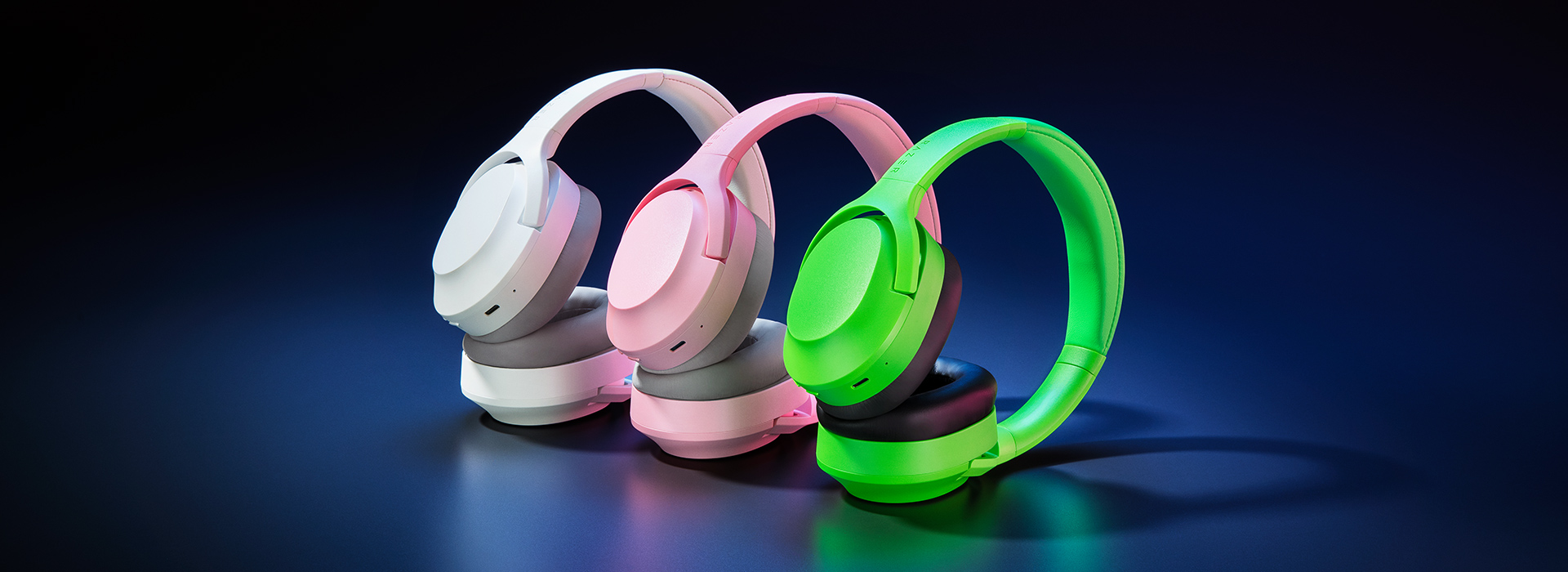 Belaidės Ausinės Razer Opus X, Žalios spalvos aprašymas - Prekės nuotrauka