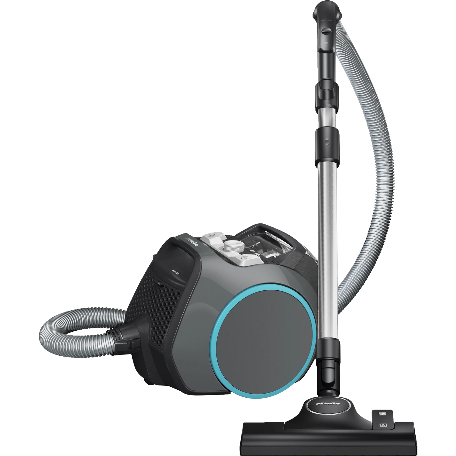 Miele Boost CX1 PowerLine pilkas cikloninis dulkių siurblys aprašymas - Prekės nuotrauka