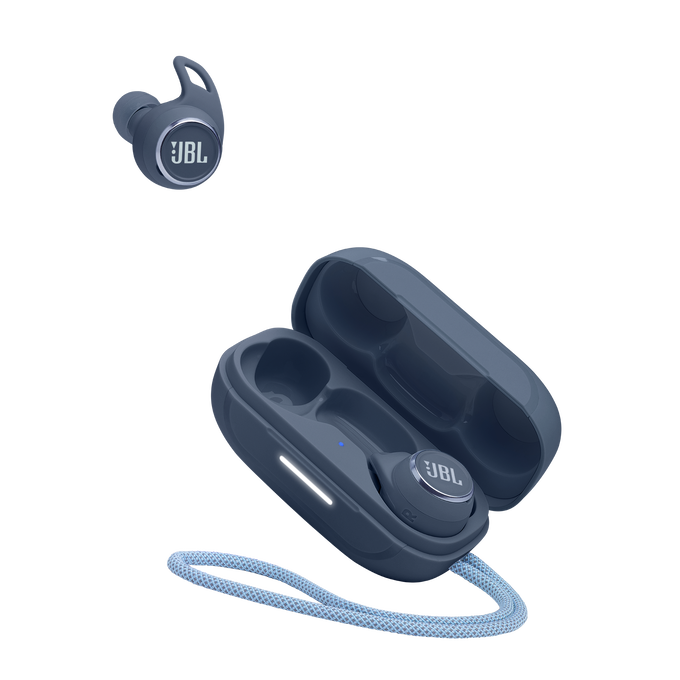 True Belaidės ausinės JBL Reflect Aero, mėlynos spalvos aprašymas - Prekės nuotrauka