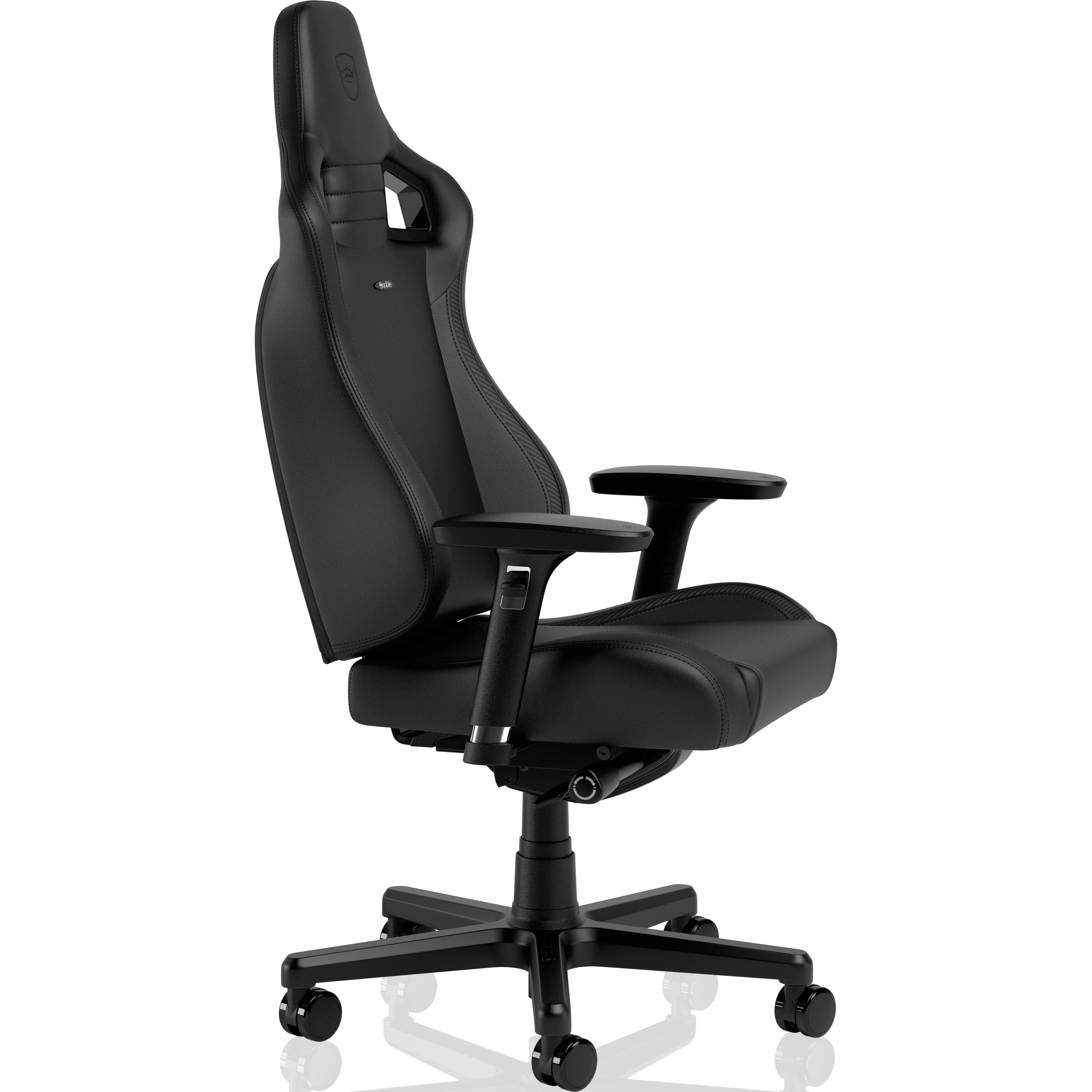 Žaidimų kėdė Noblechairs EPIC Comapct Gaming Chair, Juoda/Carbon aprašymas - Prekės nuotrauka