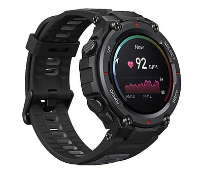 Išmanusis laikrodis Amazfit T-Rex Pro, Dykumos pilkos spalvos aprašymas - Prekės nuotrauka