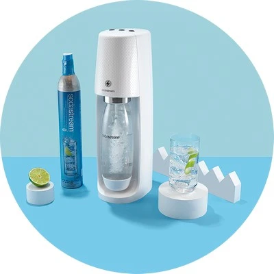 SodaStream prisukamas CO2 angliarūgštės cilindras, 60l, mėlynas aprašymas - Prekės nuotrauka