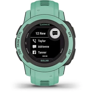 Išmanusis laikrodis Garmin Instinct 2S Solar, Grafito spalvos aprašymas - Prekės nuotrauka