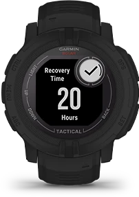Išmanusis laikrodis Garmin Instinct 2 Solar Tactical Edition, Juodos spalvos aprašymas - Prekės nuotrauka