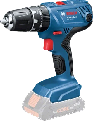 Bosch Akumuliatorinis smūginis suktuvas gręžtuvas GSB 18V-21 55Nm, be akumuliatoriaus ir kroviklio aprašymas - Prekės nuotrauka