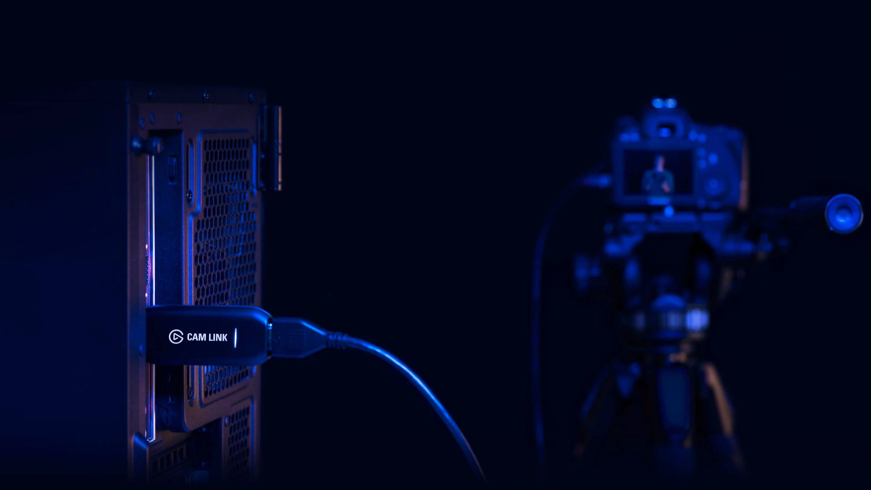 Elgato Cam Link 4K, DSL fotoaparato arba veiksmo kameros prijungimo kaip internetinė kamera adapteris aprašymas - Prekės nuotrauka
