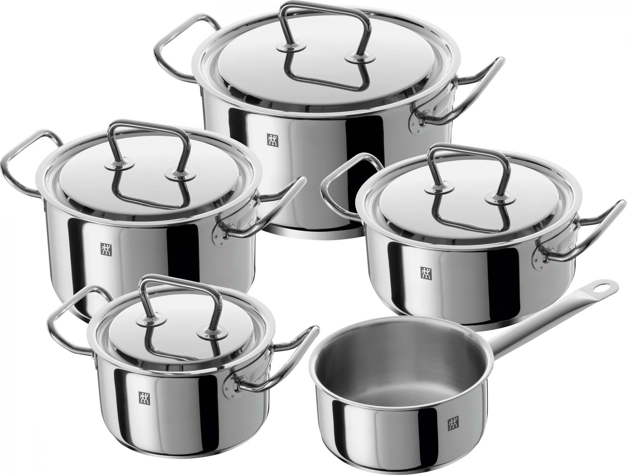 Zwilling Twin Classic 5 puodų rinkinys aprašymas - Prekės nuotrauka