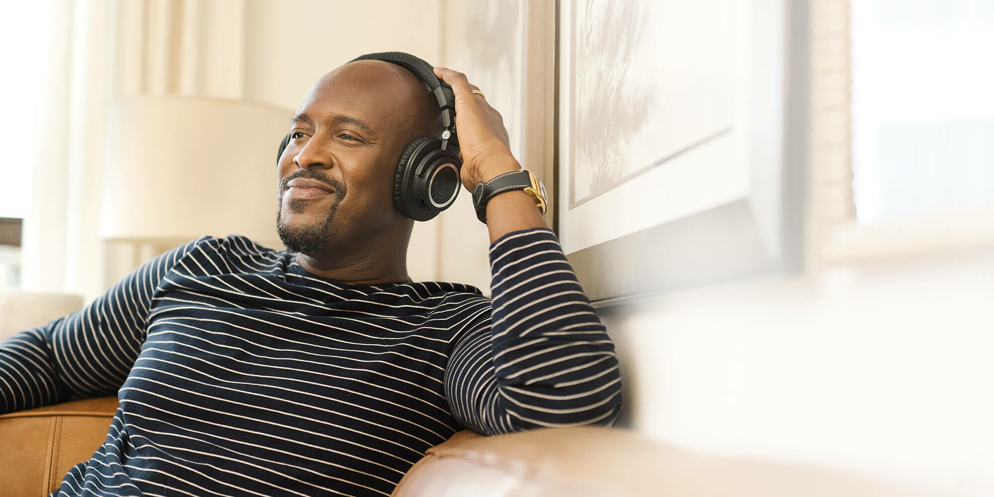 Audio-Technica ATH-M50xBT2 belaidės ausinės , Juodos spalvos aprašymas - Prekės nuotrauka