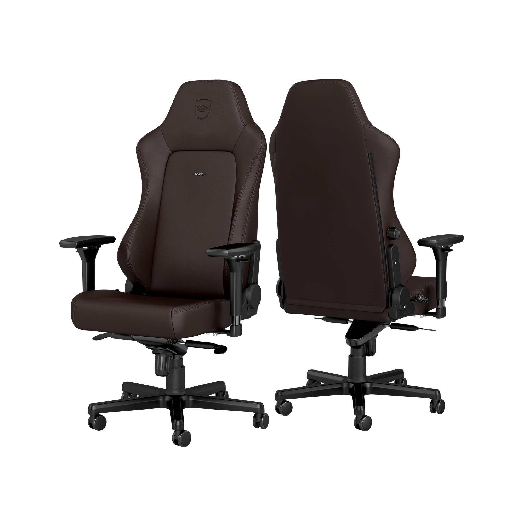 Žaidimų kėdė Noblechairs HERO Java Edition Vinyl / PU hybrid leather Gaming Chair aprašymas - Prekės nuotrauka
