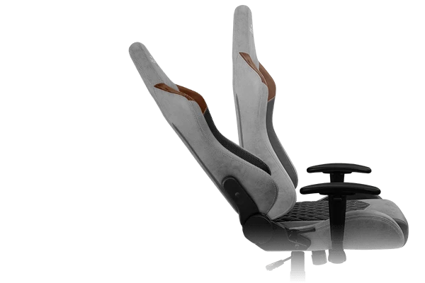 Žaidimų kėdė AeroCool DUKE, Pilkos spalvos aprašymas - Prekės nuotrauka