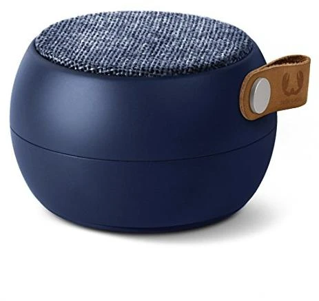 Fresh'n Rebel kolonėlė Rockbox Round Fabriq Edition indigo spalvos aprašymas - Prekės nuotrauka