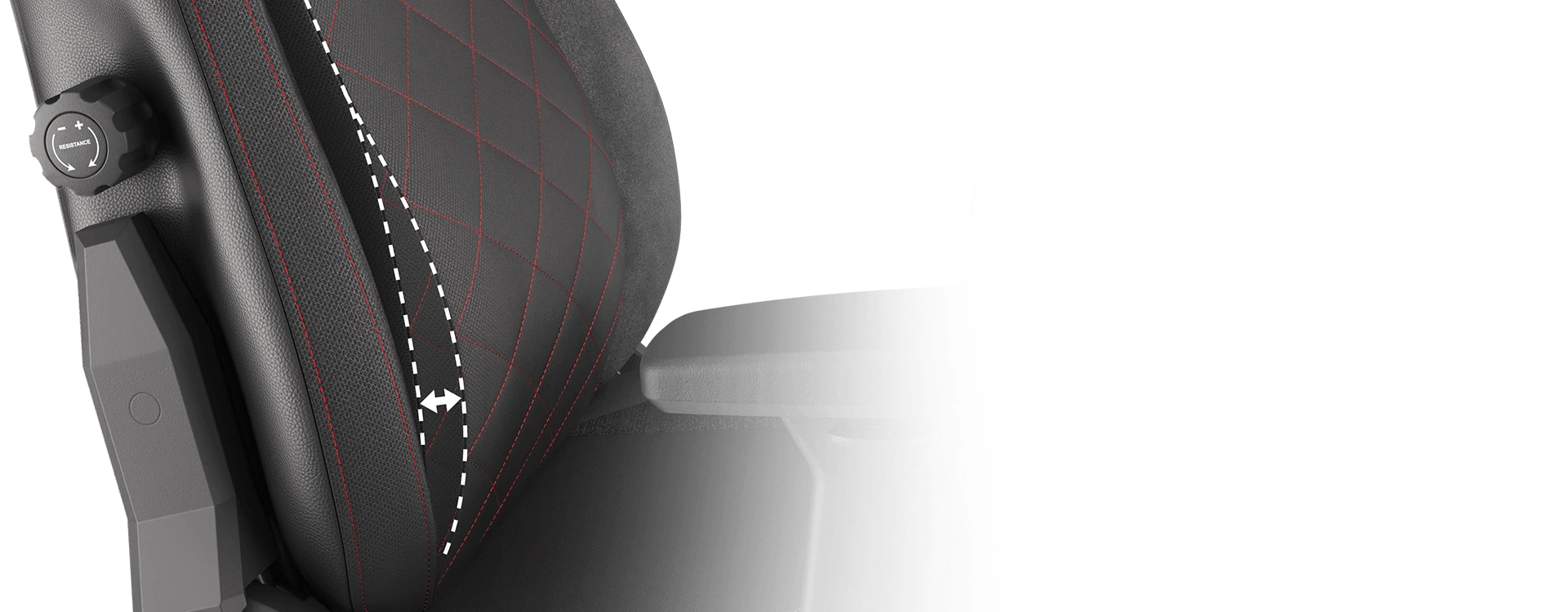 Žaidimų kėdė Genesis Nitro 890 Gaming Chair, Juoda-raudona aprašymas - Prekės nuotrauka