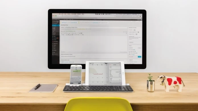 Logitech K780 Multi-Device Bluetooth Klaviatūra, US išdėstymas aprašymas - Prekės nuotrauka