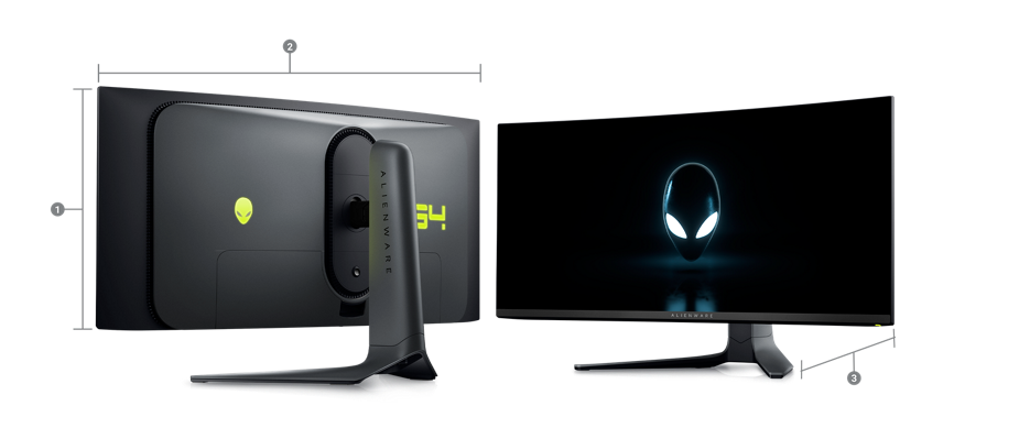 Monitorius Dell Alienware AW3423DWF, 34