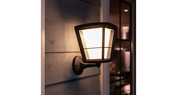 Philips Hue Econic Sieninis lauko šviestuvas (Baltas ir spalvotas) aprašymas - Prekės nuotrauka