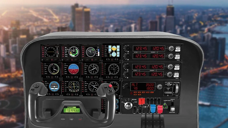 Logitech Pro Flight Rudder Pedals Skraidymo simuliatorius aprašymas - Prekės nuotrauka