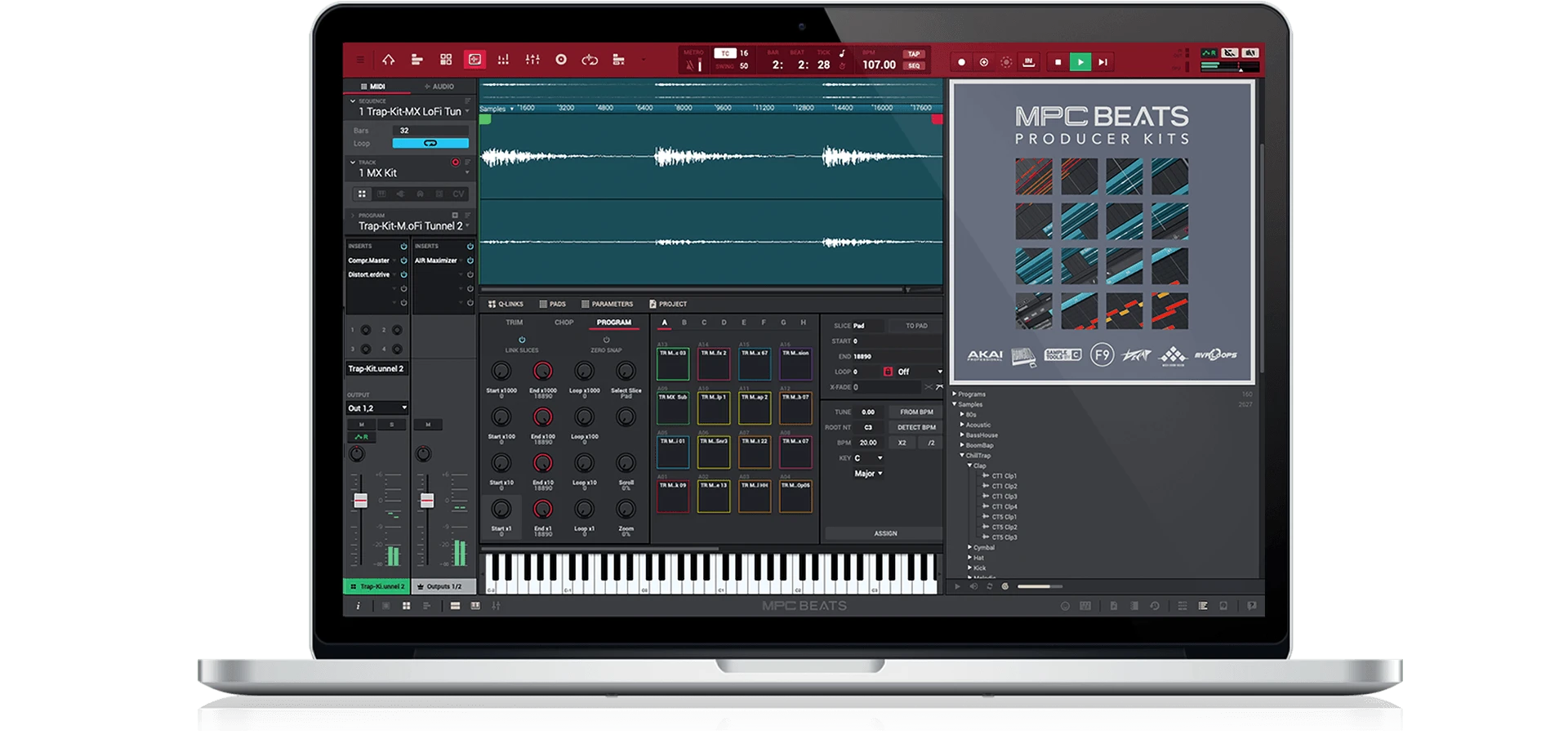 M-Audio Hammer 88 MIDI klaviatūra aprašymas - Prekės nuotrauka