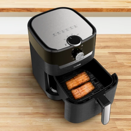 Gruzdintuvė Tefal Easy Fry & Grill Classic EY501815, Juodos spalvos aprašymas - Prekės nuotrauka