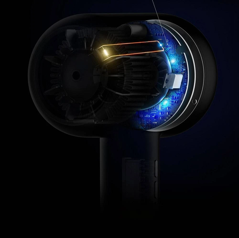 Xiaomi Mi Ionic Plaukų džiovintuvas H300 1600 W, Baltas aprašymas - Prekės nuotrauka