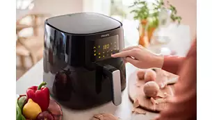 Gruzdintuvė Philips Airfryer XL HD9270/70, 2000 W, Talpa 6.2l, Juodos spalvos aprašymas - Prekės nuotrauka