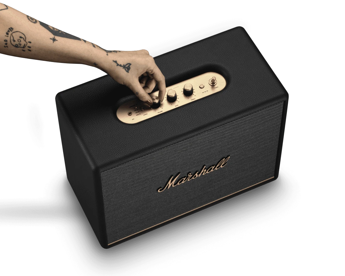 Garso kolonėlė Marshall Woburn III Bluetooth Juodos spalvos aprašymas - Prekės nuotrauka
