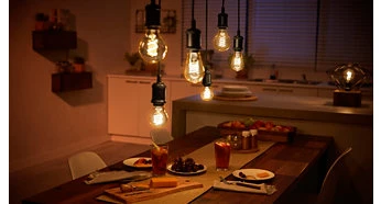 Philips Hue Baltos šviesos E27 lemputė su standartiniu kaitinimo siūlu aprašymas - Prekės nuotrauka