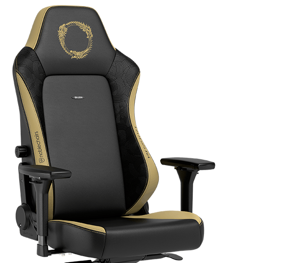 Žaidimų kėdė Noblechairs HERO The Elder Scrolls Online Edition PU-Leather Gaming Chair aprašymas - Prekės nuotrauka
