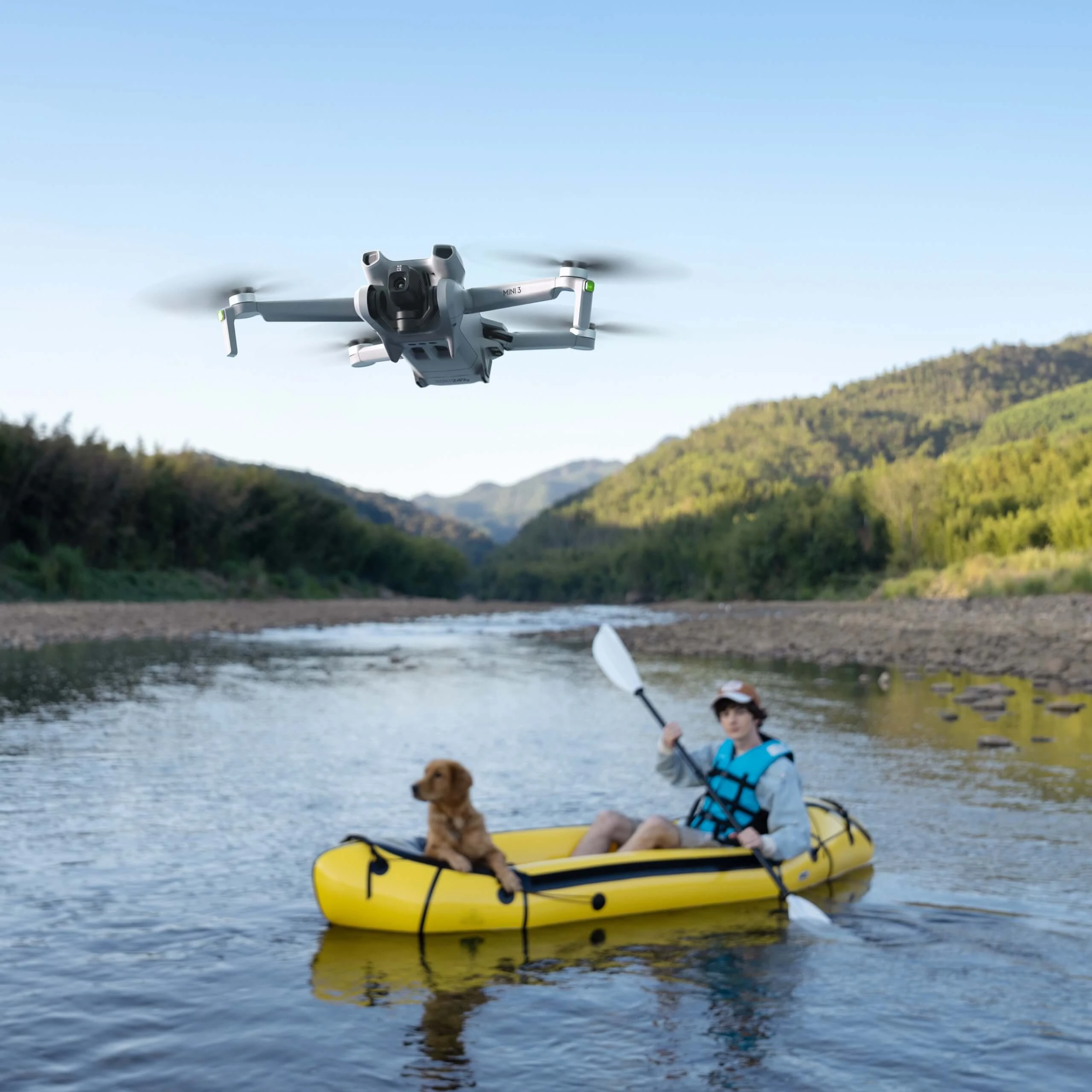 Dronas DJI Mini 3 (tik dronas, be pulto) aprašymas - Prekės nuotrauka Dronas DJI Mini 3 (tik dronas, be pulto) aprašymas - Prekės nuotrauka