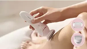 Philips Series 8000 „Wet & Dry“ epiliatorius BRE710/00 aprašymas - Prekės nuotrauka