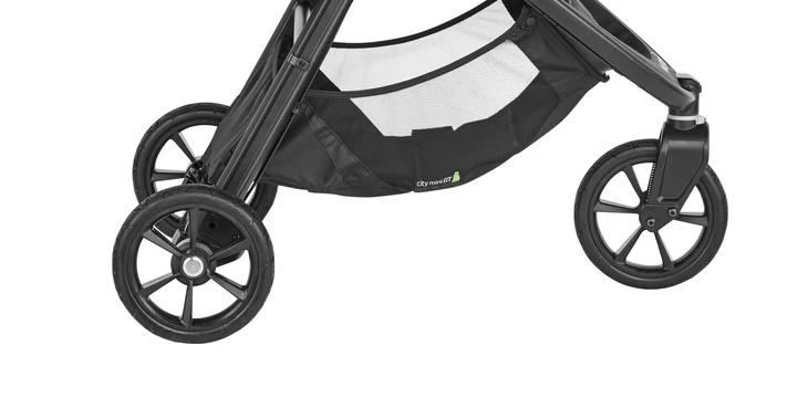 Vežimėlis Baby Jogger City Mini GT 2, Juodas aprašymas - Prekės nuotrauka