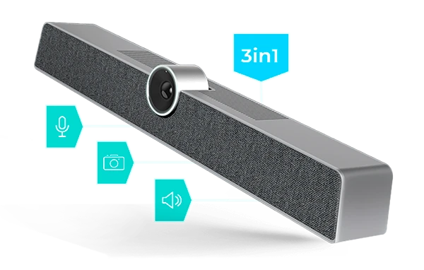 Prestigio Solutions Collaboration Bar Alpha Internetinė kamera aprašymas - Prekės nuotrauka