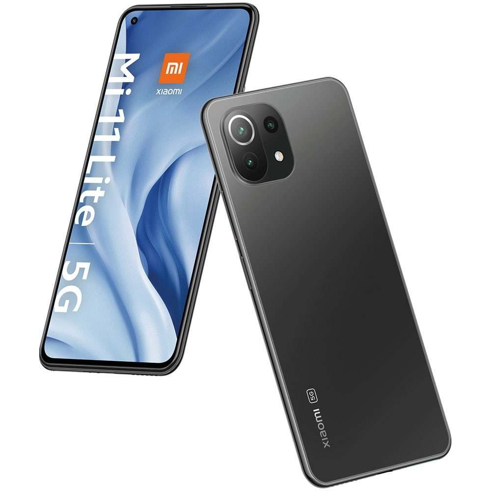 Xiaomi 11 Lite 5G NE 128GB+8GB, Juodas (Truffle Black) aprašymas - Prekės nuotrauka