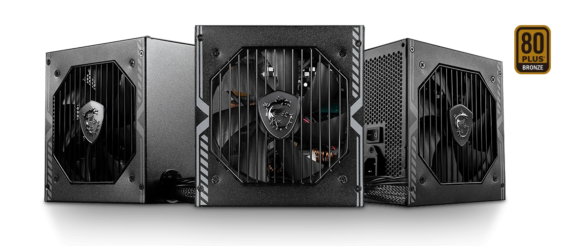 Maitinimo blokas MSI MAG A650BN 650W aprašymas - Prekės nuotrauka Maitinimo blokas MSI MAG A650BN 650W aprašymas - Prekės nuotrauka