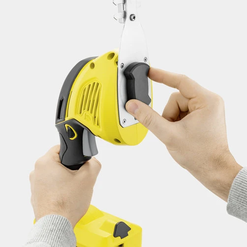 Akumuliatorinės gyvatvorių žirklės Karcher GSH 18-20 (be akumuliatoriaus ir kroviklio) aprašymas - Prekės nuotrauka