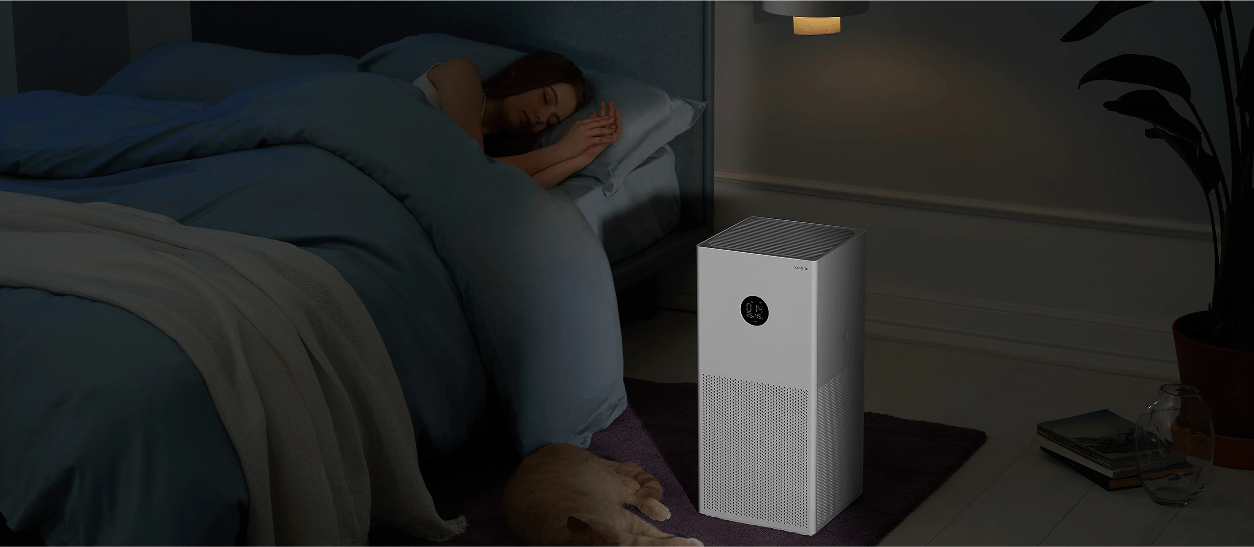 Oro valytuvas Xiaomi Smart Air Purifier 4 Lite EU 33 W, Tinka patalpoms iki 25-43 m², Baltas aprašymas - Prekės nuotrauka