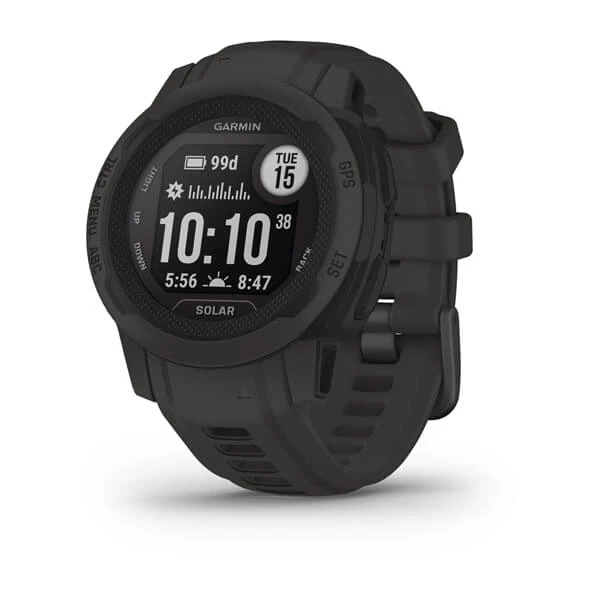 Išmanusis laikrodis Garmin Instinct 2S Solar, Grafito spalvos aprašymas - Prekės nuotrauka