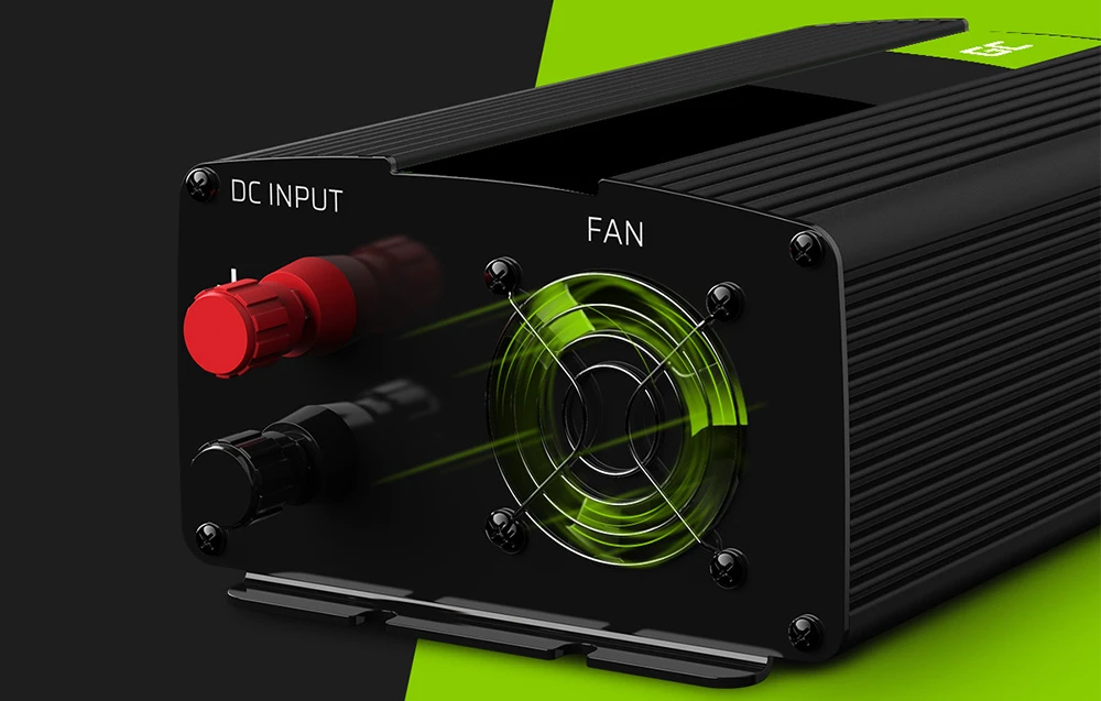 Green Cell Žalias Cell Inverteris 12V/230V 1000W/2000W Sinusinė išėjimo įtampa Žalias Cell aprašymas - Prekės nuotrauka Green Cell Žalias Cell Inverteris 12V/230V 1000W/2000W Sinusinė išėjimo įtampa Žalias Cell aprašymas - Prekės nuotrauka