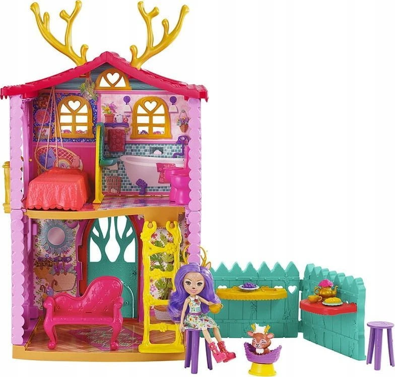 Lėlių namelis Mattel Enchantimals GYJ18 aprašymas - Prekės nuotrauka
